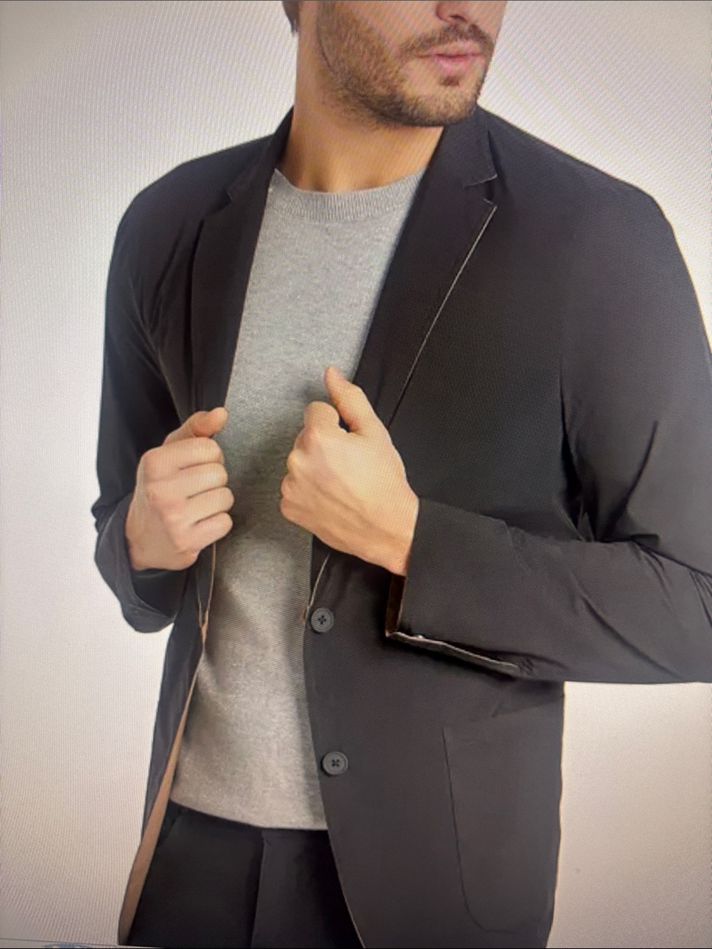 NWT Kenneth Cole Men’s Lightweight Reversible Blazer. Large